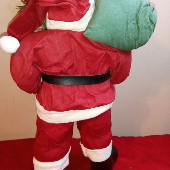 Vtg. Kirkland's Paper Mache Santa Claus Holiday Decor - Picture 6 of 10